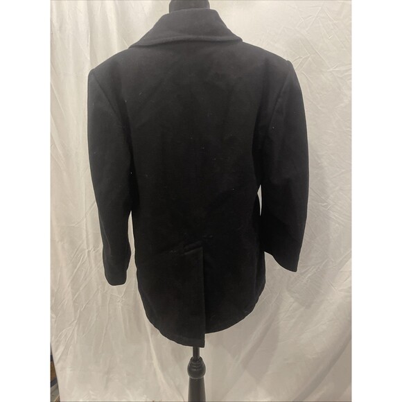 DSCP Jacket Mens 42S Quarterdeck Collection Pea Coat Wool Military US Navy Lined - Picture 7 of 10
